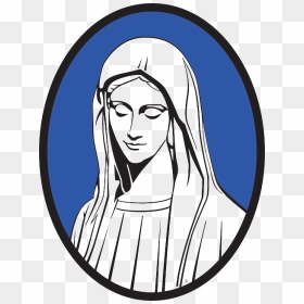Christian, Religion, Jesus, Mother, Mary, Faith - Maria Mother Of Jesus Drawing, HD Png Download - mother mary png