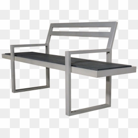 Skyline Park Bench - Outdoor Bench, HD Png Download - park chair png