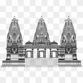 Temple Shop, HD Png Download - hindu temple png