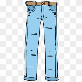 How To Draw Jeans, HD Png Download - jeans pant png