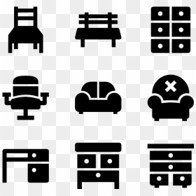 Shopping Icons Png, Transparent Png - furnitures png