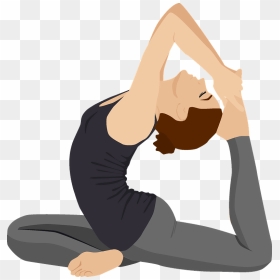 Yoga Clipart - Pilates, HD Png Download - yoga clipart png