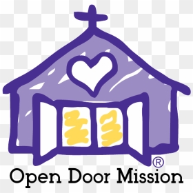Open Door Mission Logo - Open Door Mission Omaha, HD Png Download - mission images png