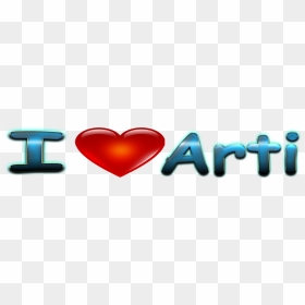 Aarti Name Love Wallpaper - Heart, HD Png Download - heart png hd