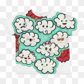 Cloud Gang Kids Tee Mockup Front White, HD Png Download - kids dress png