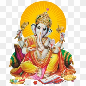 Transparent Ganesha Sri Hinduism Religion For Dussehra - Religion, HD Png Download - hindu temple png