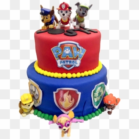 Paw Patrol Cake, HD Png Download - cake png hd