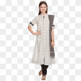 Womens Cotton Salwar Suit - Gown, HD Png Download - salwar suit png