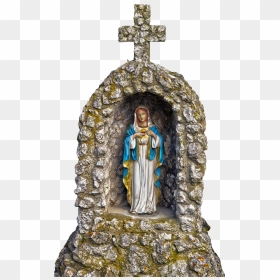 Mother Mary Grotto, HD Png Download - mother mary png