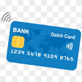 Does A Contactless Card Look Like, HD Png Download - atm card png