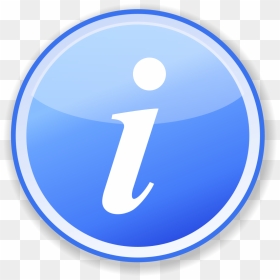 Blue Transparent Information Icon, HD Png Download - information png
