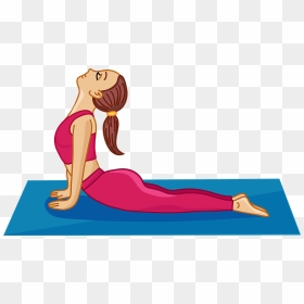 Yoga Girl Clipart - Illustration, HD Png Download - yoga clipart png