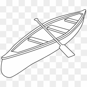Canoes Clipart Picture Free Download Free Canoe Clip - Drawing Kayaking, HD Png Download - canoe png
