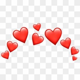 Red Heart Emoji - Heart Emoji Png, Transparent Png - heart png hd