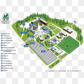 Pc Campus Map - Truro College Map, HD Png Download - grass plan png