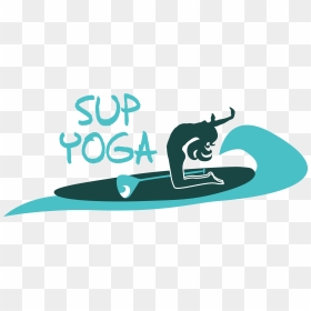 Noosa Stand Up Paddle"s Highly Trained Instructors - Sup Yoga Clip Art, HD Png Download - yoga clipart png