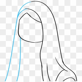How To Draw Virgin Mary - Line Art, HD Png Download - mother mary png