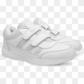 School Style 7146 White - White School Shoes Png, Transparent Png - school shoes png