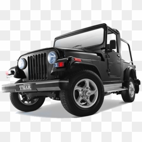 Mahindra All Cars Price List , Png Download - Mahindra Thar Price In India, Transparent Png - thar png