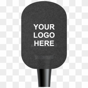 Cylinder Microphone Sponge - Magnifying Glass, HD Png Download - your logo here png