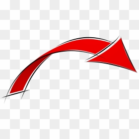 Red Arrow Software Clip Art Hand Painted Ⓒ - Flèche Rouge Png, Transparent Png - fleche png