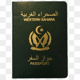 Passport Of Western Sahara - West Sahara Passport, HD Png Download - western png