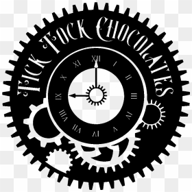 Tick Tock Chocolates Knockout Black , Png Download - 110 Bcd Aero Chainring, Transparent Png - black tick png