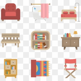 Couch, HD Png Download - furnitures png