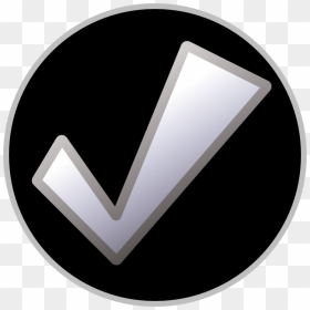 Clip Art, HD Png Download - black tick png