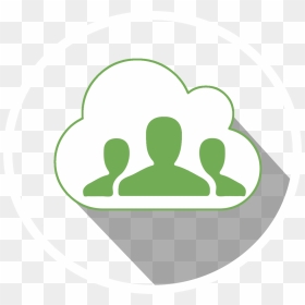 Circle, HD Png Download - cloud server icon png