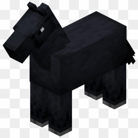 Black Horse - Minecraft Horse Transparent, HD Png Download - black tick png