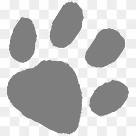 Copycat Grey Paws Svg Clip Arts - Paws Grey Clip Art, HD Png Download - paws png