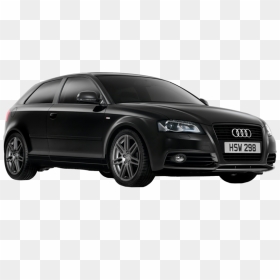 Car Background Audi Black Transparent - Audi A3 Black Edition, HD Png Download - png car background
