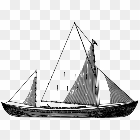 Canoe Sketch - Boat, HD Png Download - canoe png