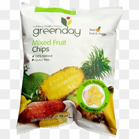 Green Day Fruit Chips, HD Png Download - mixed fruit png