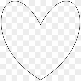 Rustic Heart Frame Png - Heart Vector Outline Free, Transparent Png - black heart emoji png