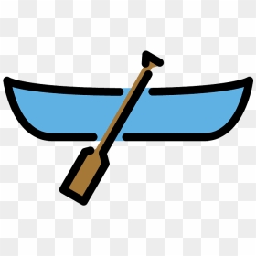 Canoe Emoji Clipart, HD Png Download - canoe png