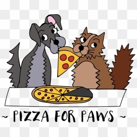 P4p 3 - Pizza For Paws, HD Png Download - paws png