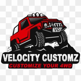 Velocity Customz - Off Road Jeep Logo Vector, HD Png Download - thar png
