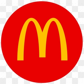 Transparent Fast Png - Mcdonalds Logo Circular, Png Download - 2018 png image