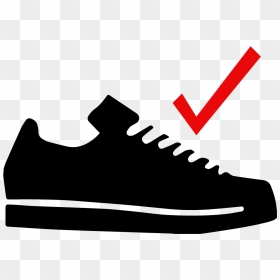 Tennis Shoes Ok Clipart , Png Download - Black Shoes Vector Png, Transparent Png - school shoes png