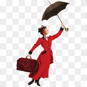 Mary Poppins Umbrella Png - Mary Poppins The Musical, Transparent Png - mother mary png