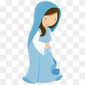 Maria Clipart - Mary Nativity Clipart, HD Png Download - mother mary png
