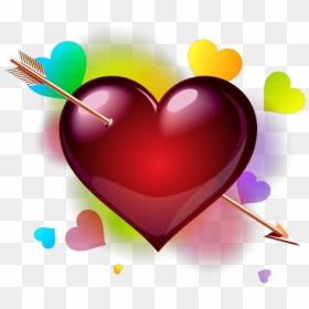 20 Arrow Black Heart Emoji Pictures And Ideas On Meta - Transparent Heart With Arrow Emoji, HD Png Download - black heart emoji png