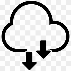 Cloud Storage Icon Clipart Picture Free Library Hd - Cloud Computing Icon Transparent, HD Png Download - cloud server icon png