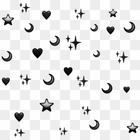 Black Heart Emoji Background, HD Png Download - black heart emoji png