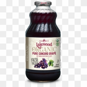 Lakewood Organic Cranberry Juice, HD Png Download - grape juice png
