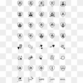 Emoji, HD Png Download - black heart emoji png
