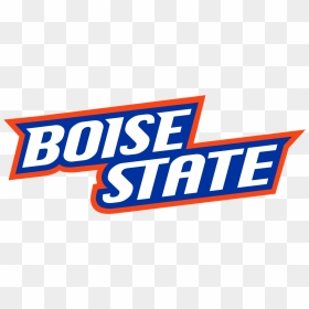 Boise State Broncos Logo Text, HD Png Download - boise state logo png