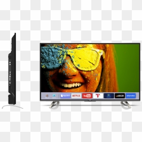 Sanyo Led Smart Tv, HD Png Download - led tv images png